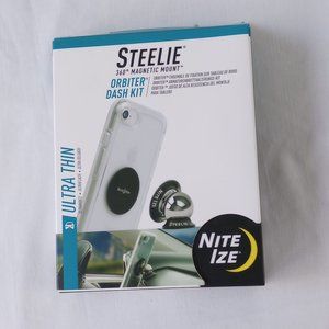 NWT   Steelie 360 Magnetic Mount Orbiter Dash Kit